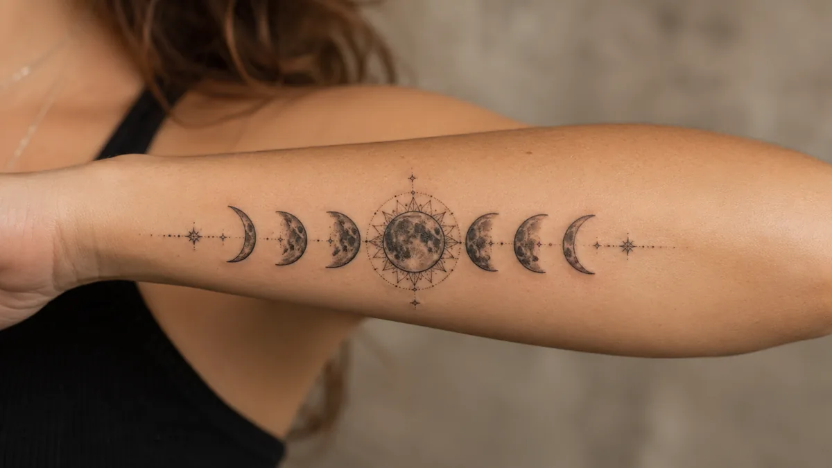 Moon Cycle Tattoo - Historical and Cultural Background