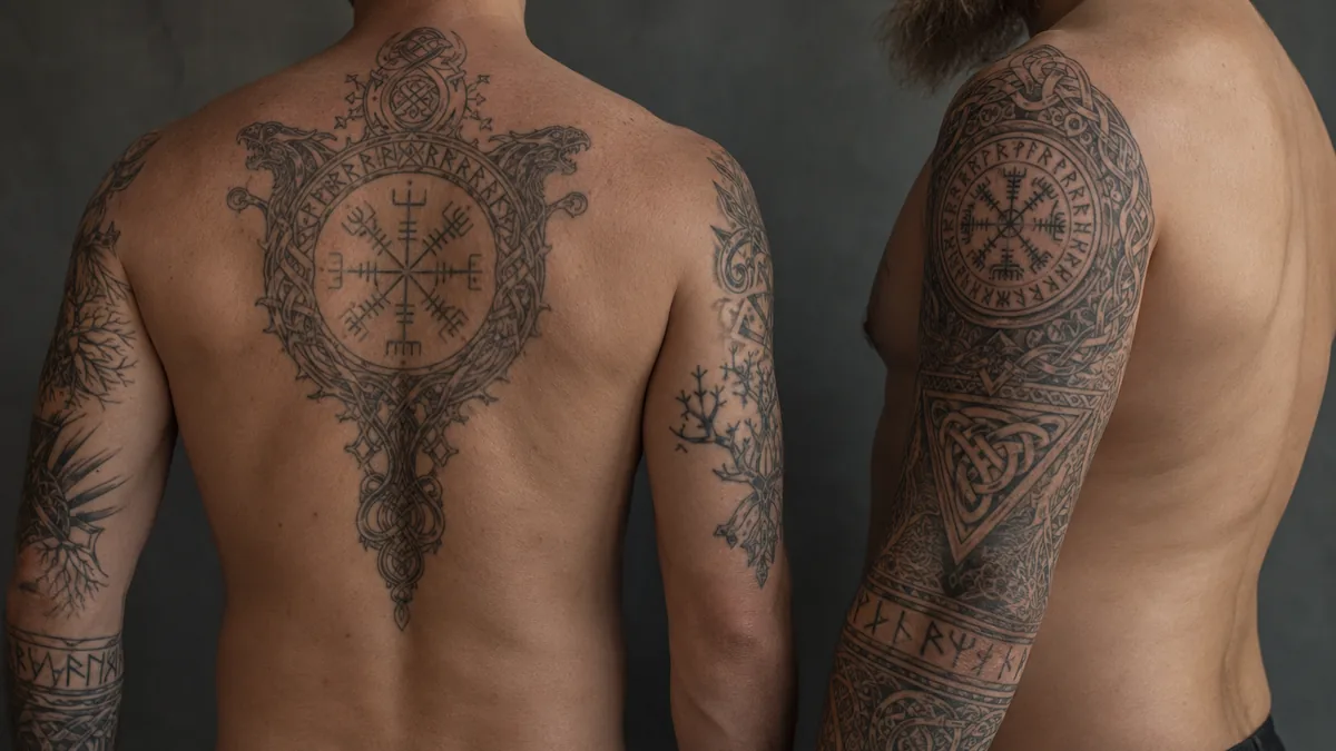 Nordic Tattoo - Best Placements and How Nordic Tattoos Age