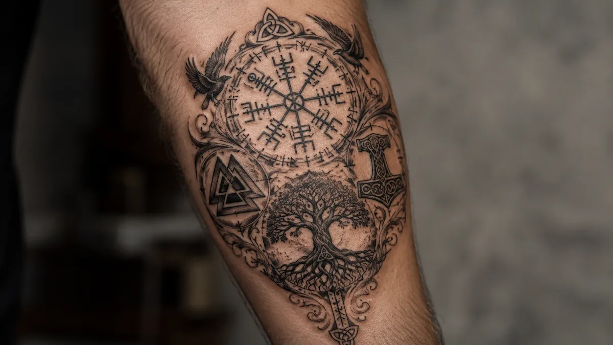 Norse Tattoo - Popular Norse Symbols and What Each One Means