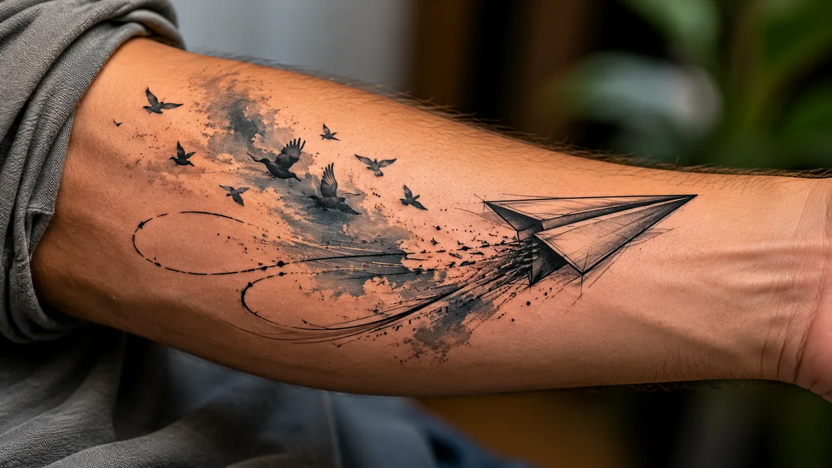 Paper Plane Tattoo - Letting Go: Loss, Grief, and Releasing the Past