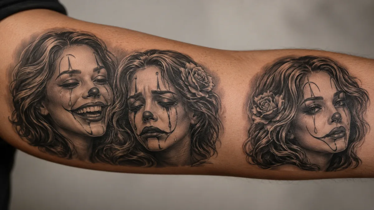 Payasa Tattoo - Laugh Now Cry Later: Paired vs. Solo Designs