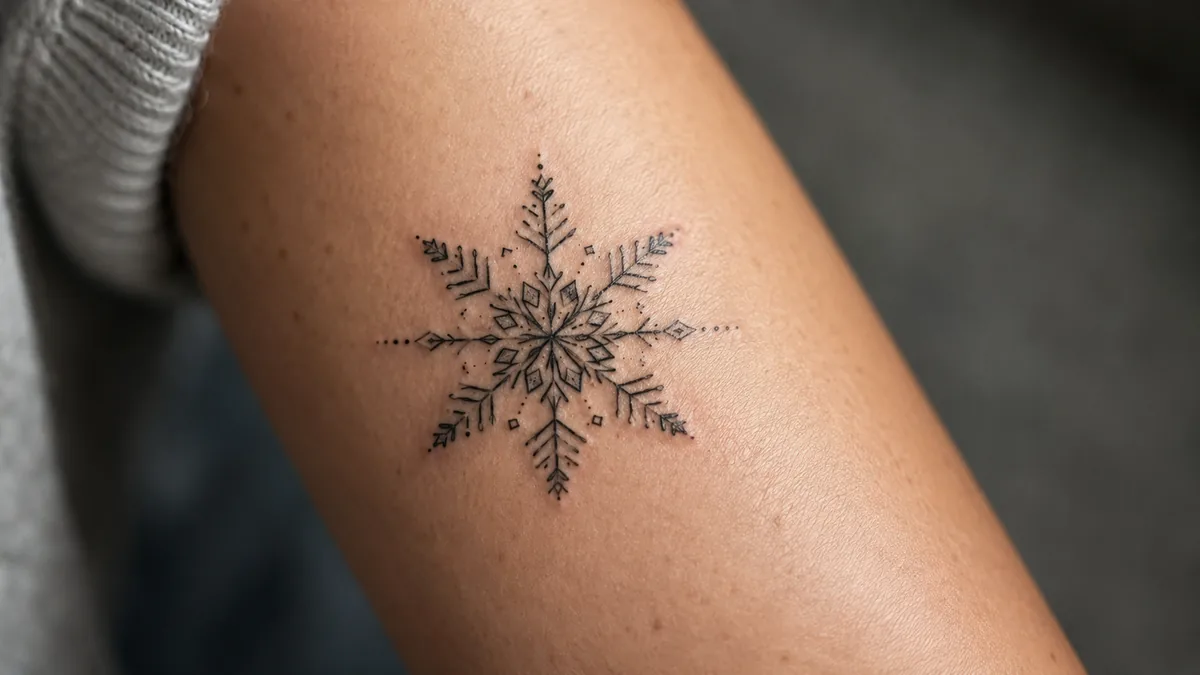 Snowflake Tattoo - Who Gets a Snowflake Tattoo and How to Make It Personal