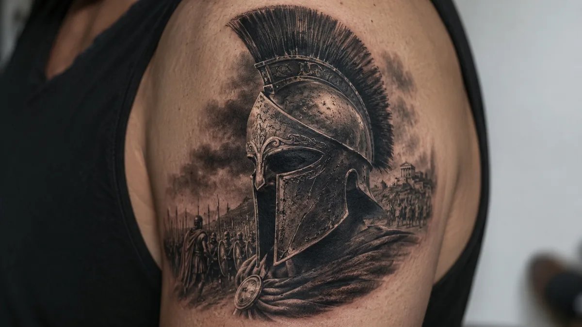 Spartan Tattoo - The Core Meaning Behind a Spartan Tattoo