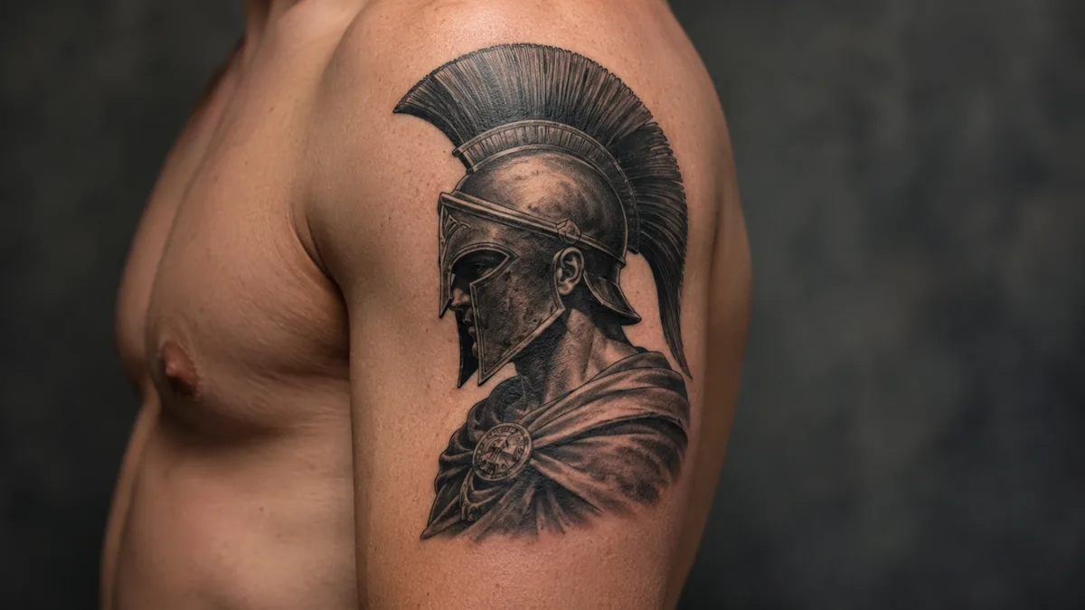 Spartan Tattoo - Sizing and What Makes It Read Right