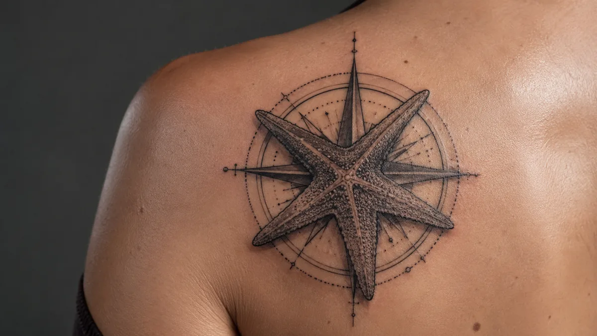 Starfish Tattoo - Guidance and Navigation Symbolism