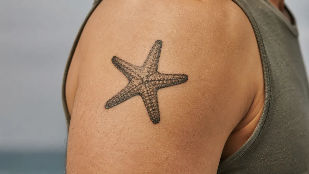 Starfish Tattoo - Best Placements and How They Age
