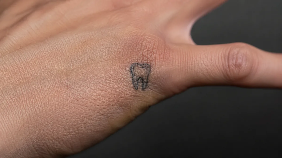 Tooth Tattoo - Placement, Pain, and Aging