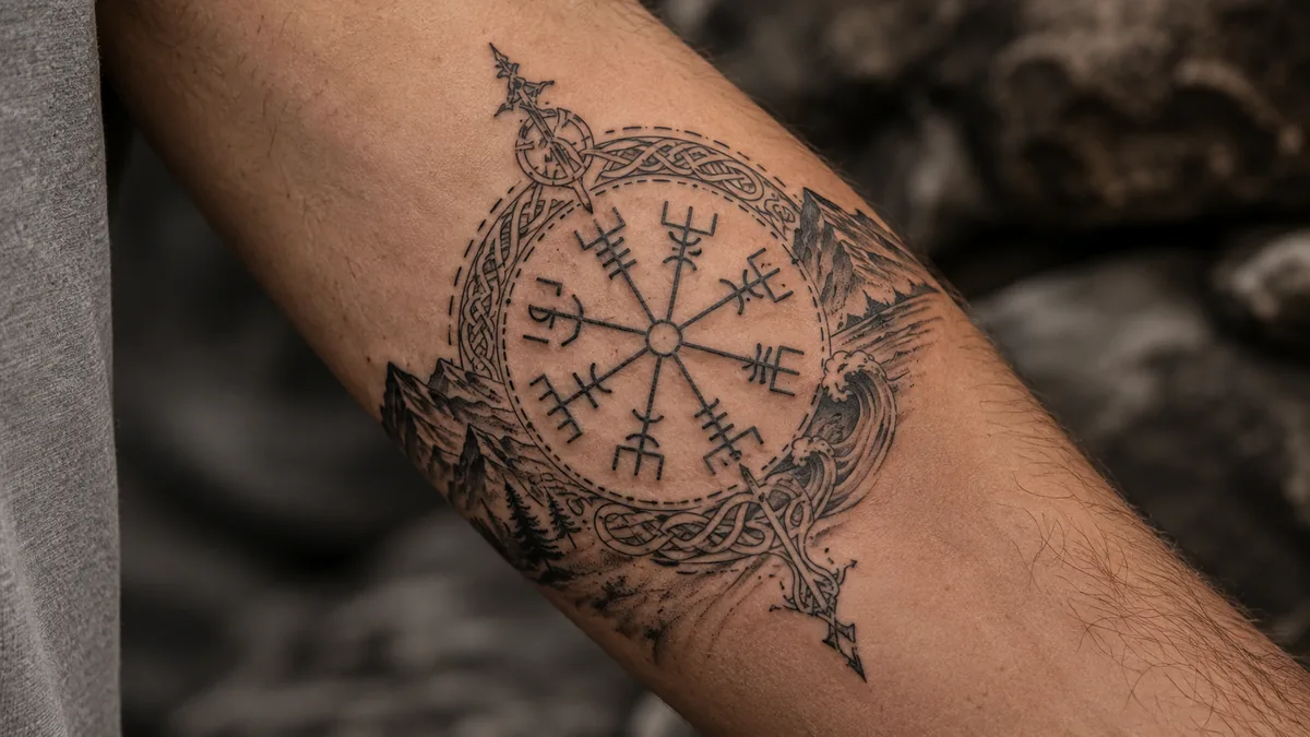 Viking Compass Tattoo - Who Gets This Tattoo and How to Make It Personal