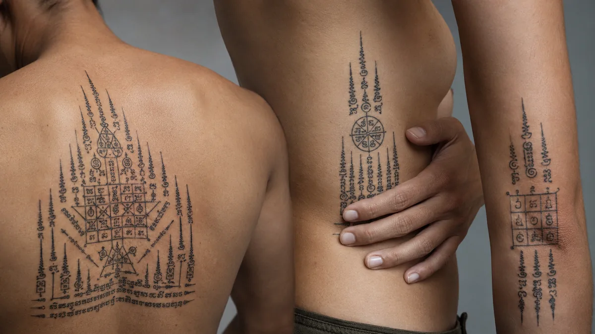 Yant Tattoo - The Pain Factor by Placement