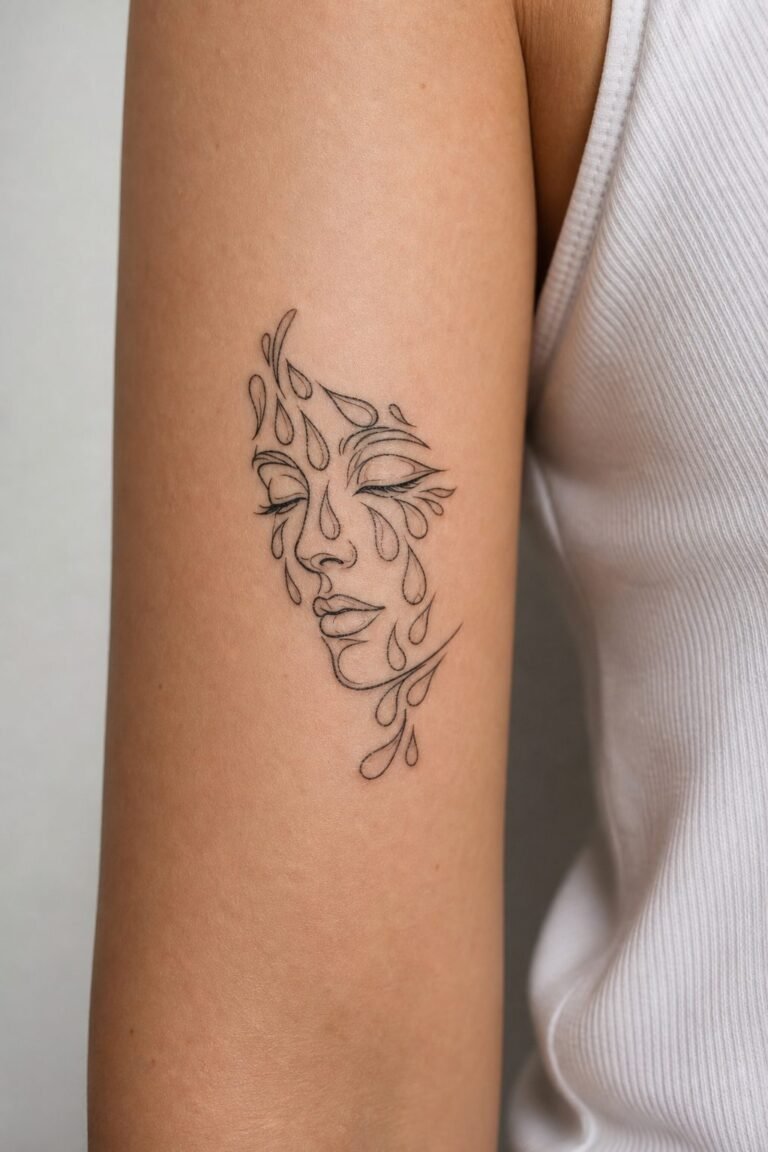 Teardrops Face Tattoo Meaning: Symbolism, History & Style Guide