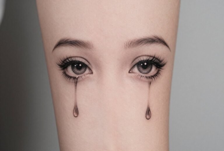 Tears Tattoo Meaning: Symbolism, History & Variations