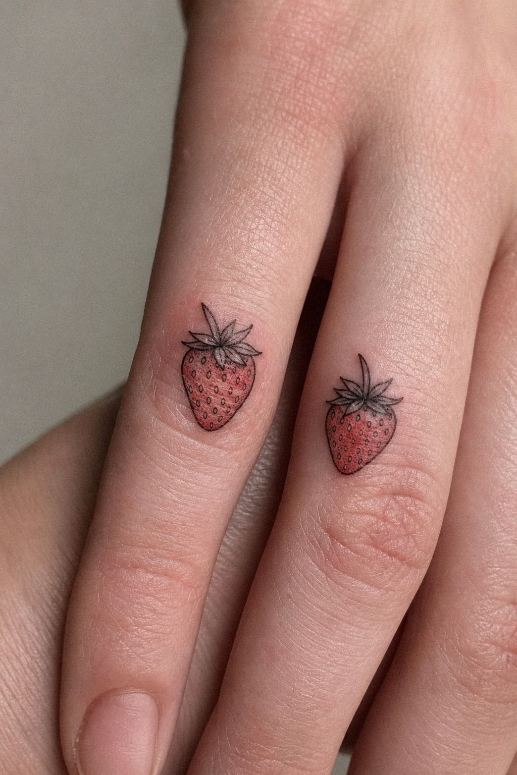 Are Matching Strawberry Finger Tattoos Ever Worth It?