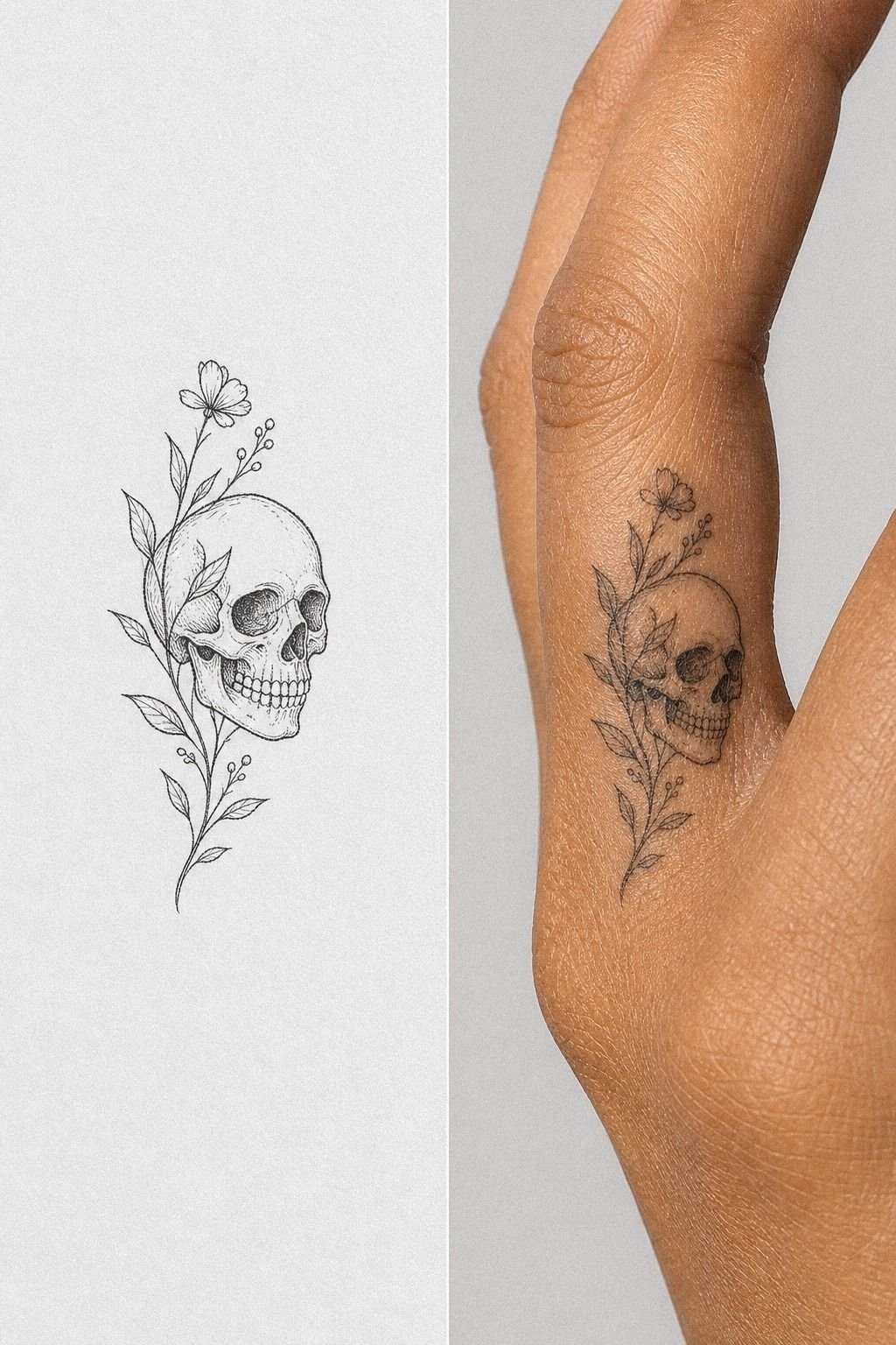 I Kept The Skull Flash Away From Fingers