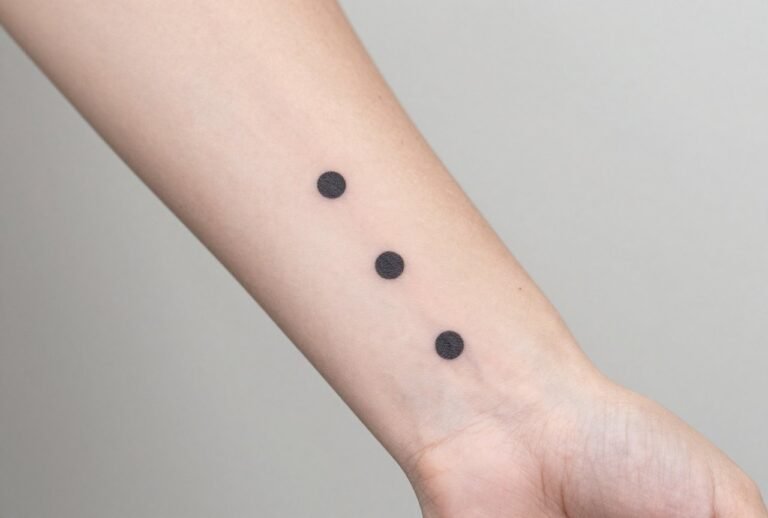 Three Dot Hand Tattoo Meaning: Symbolism, Styles & Placement