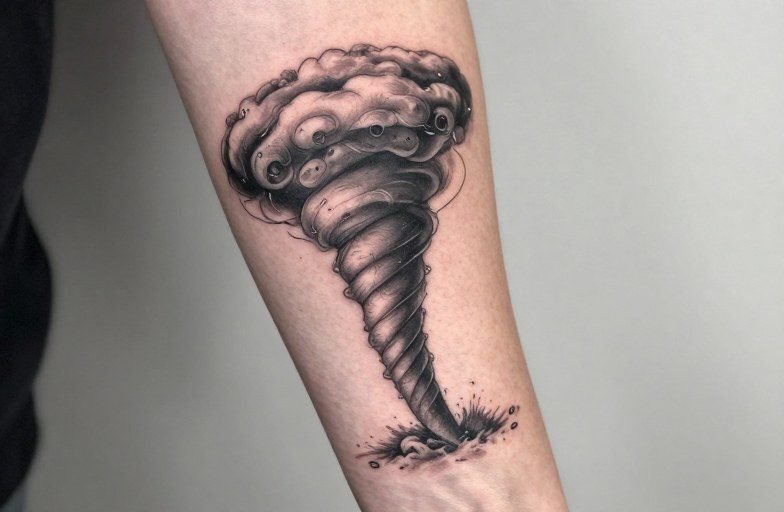 Tornado Tattoo Meaning: Power, Chaos & Transformation