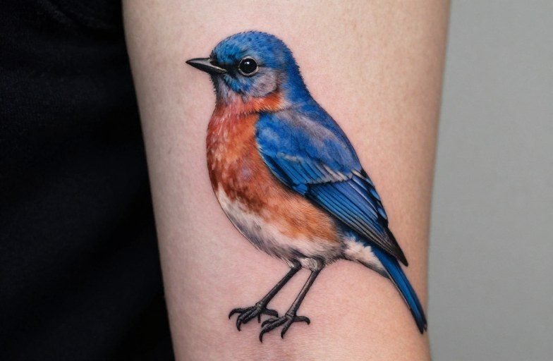 Traditional Bluebird Tattoo: Complete Style Guide