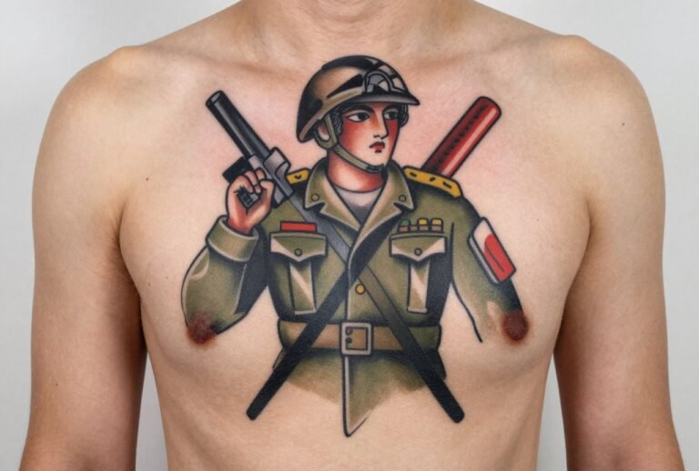 Traditional Military Tattoos: Complete Style Guide
