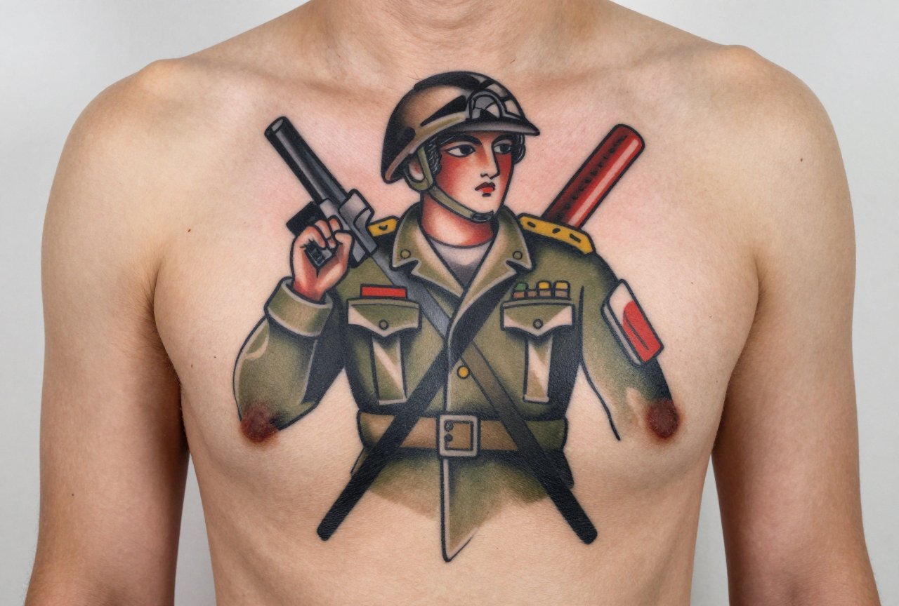 Traditional Military Tattoos: Complete Style Guide