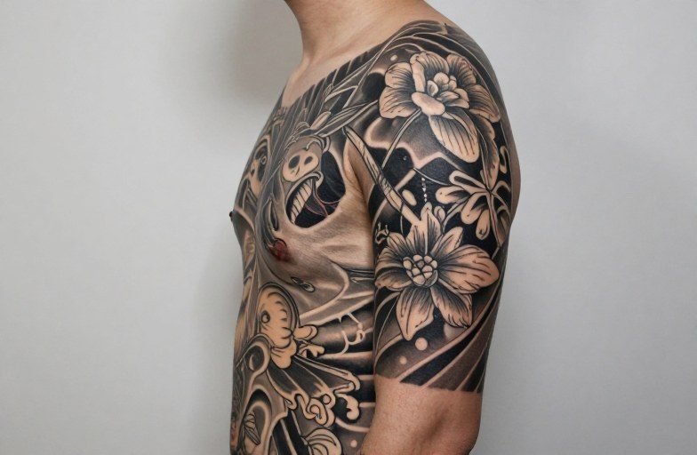 Traditional Tattoo Backgrounds: Style Guide