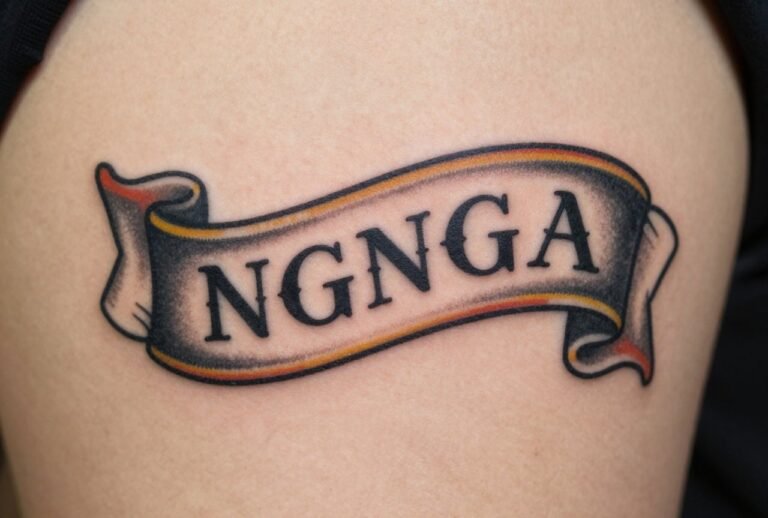 Traditional Banner Tattoos: Style Guide