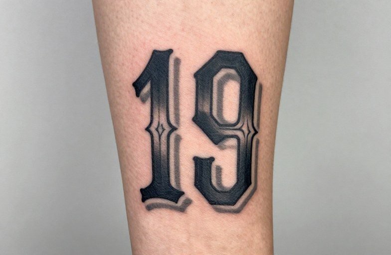 Traditional Tattoo Numbers: A Complete Style Guide