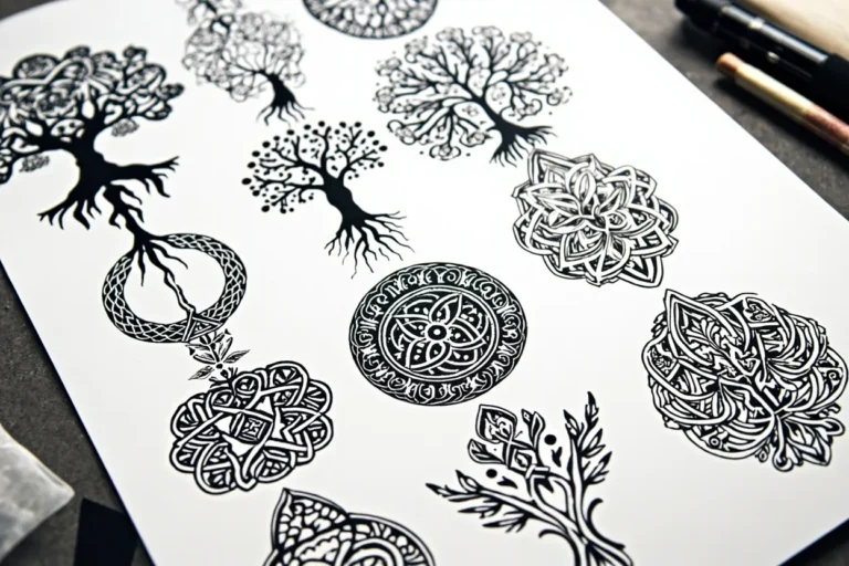 Tree of Life Tattoo Meaning: Roots, Family, Growth and Renewal