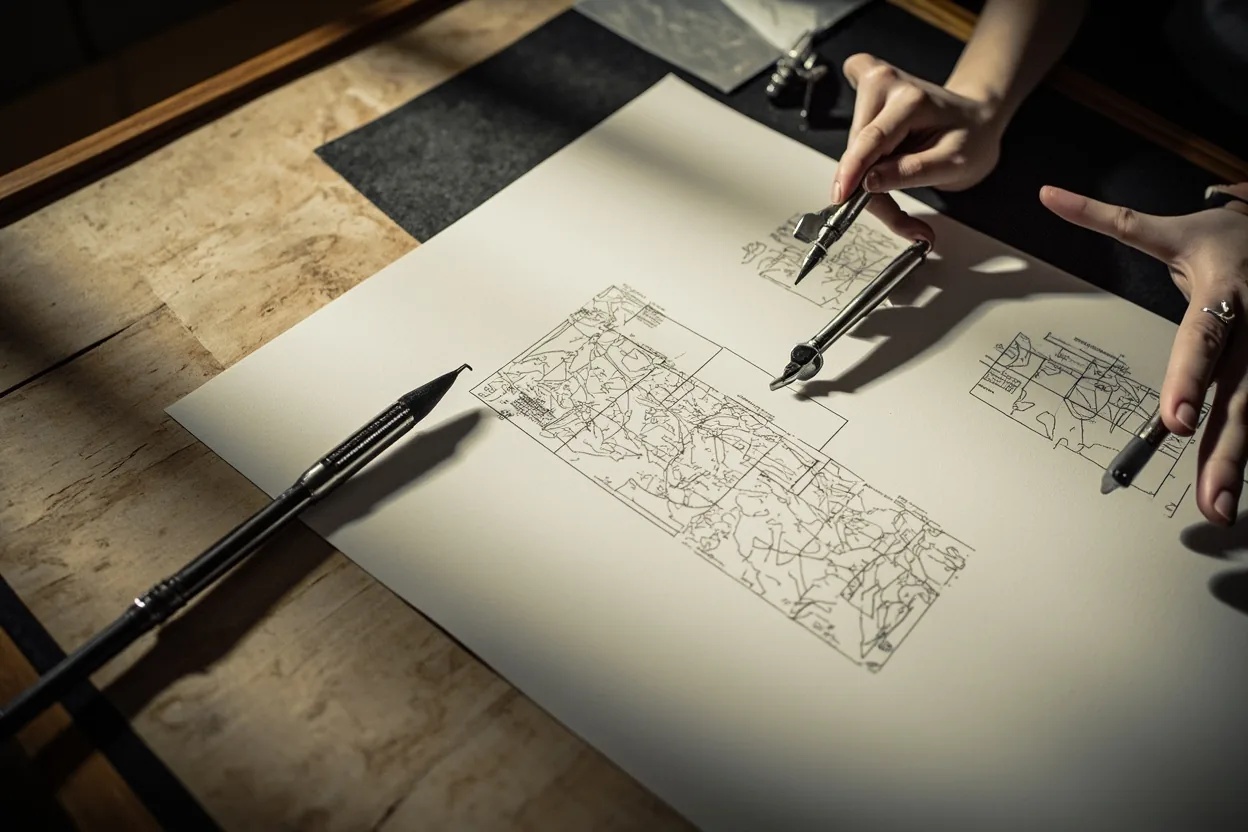 Upper arm tattoo sleeve starter sketches