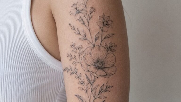 13 Upper Arm Tattoos For Women That Hold Shape For Years