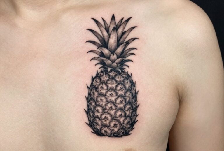 Upside Down Pineapple Tattoo Meaning: Symbolism & Significance