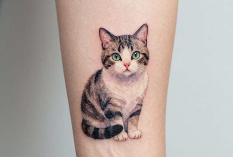 Watercolor Cat Tattoos: A Working Artist’s Guide