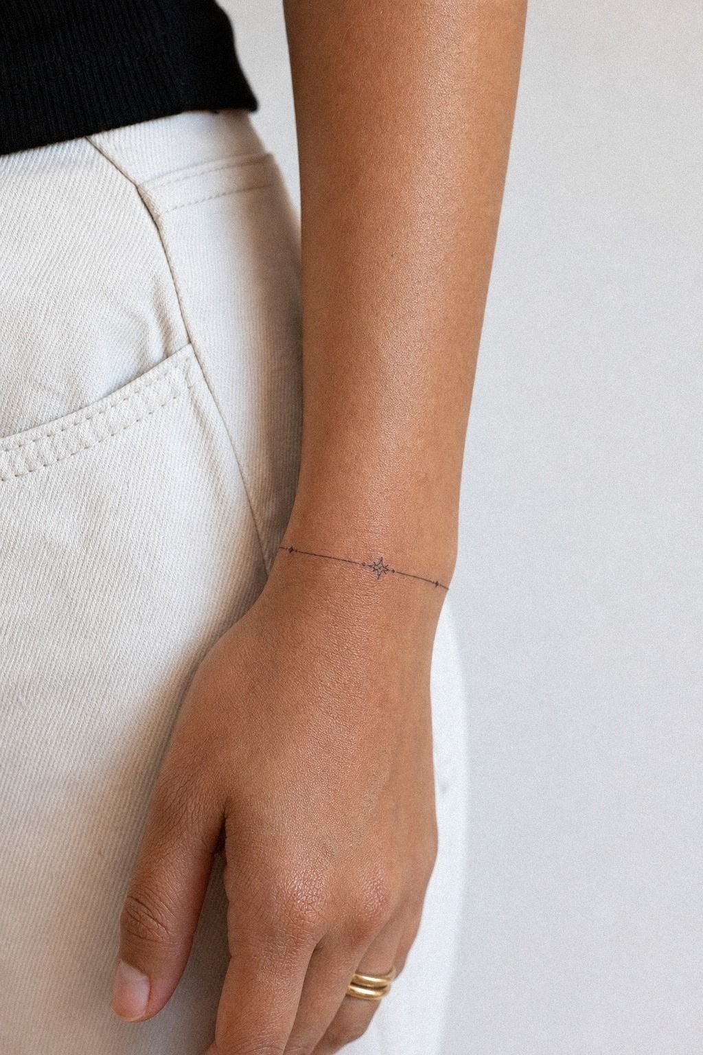 Why Do Tiny Gaps Save Side Wrist Ink?