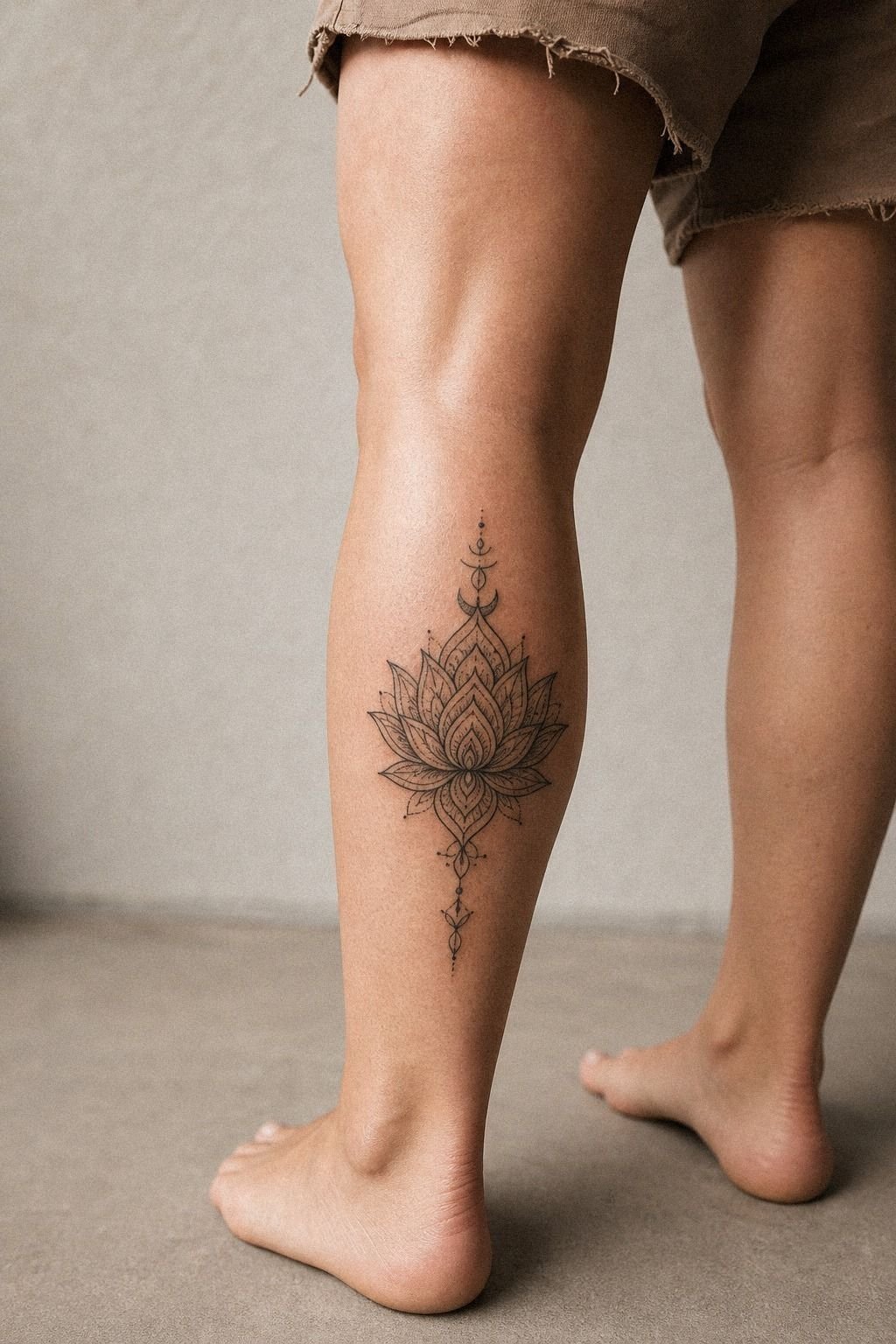 Why does a lotus mandala work so well under the bust?