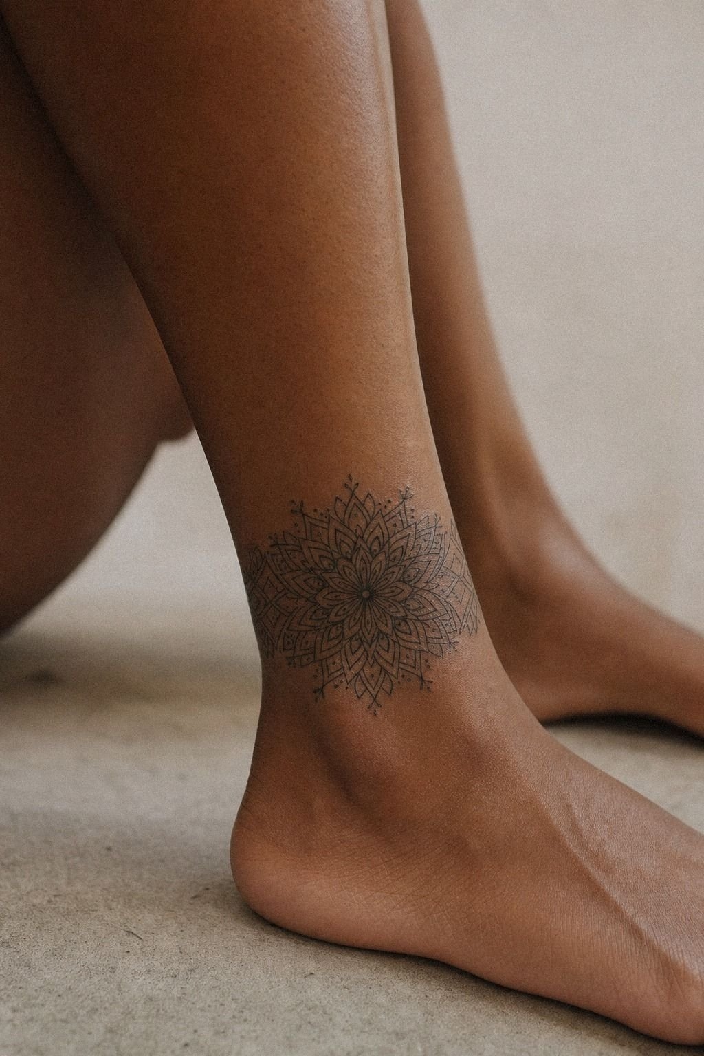 Blackwork vs Single Needle on the Ankle