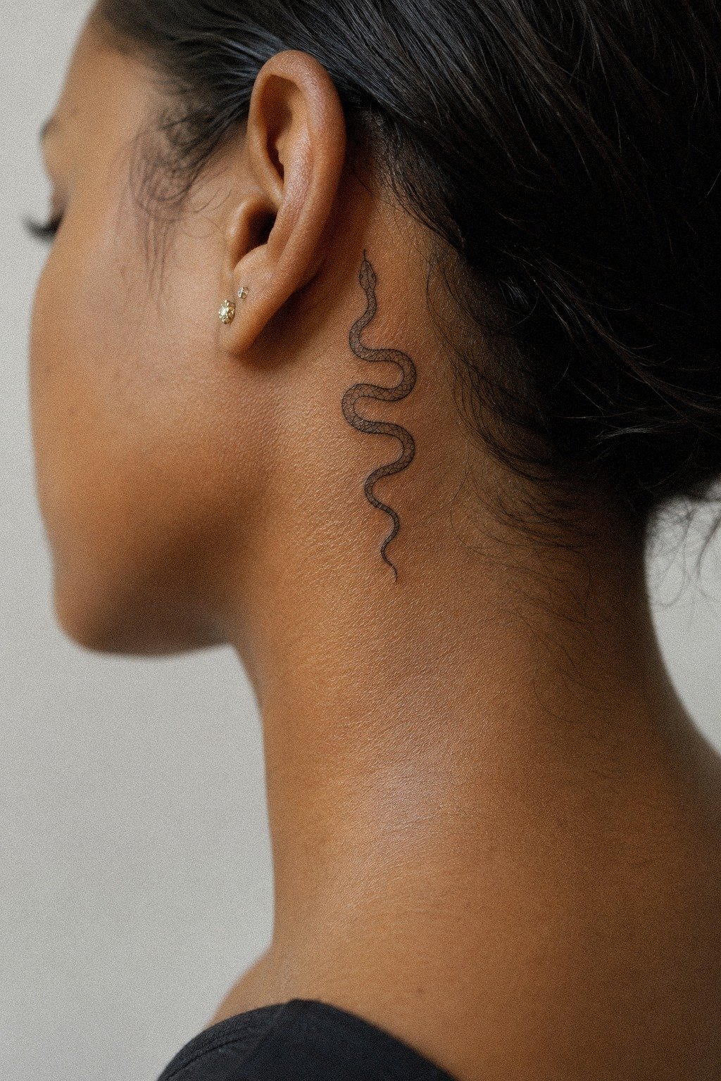 Booked A Snake Tattoo Touchup After Healing