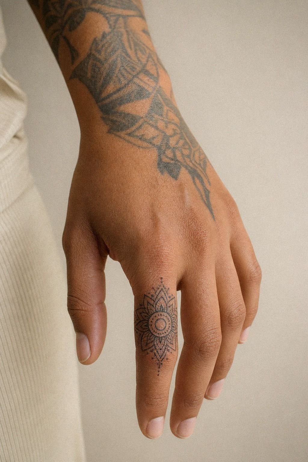 Can matching mandala finger tattoos ever be worth it?