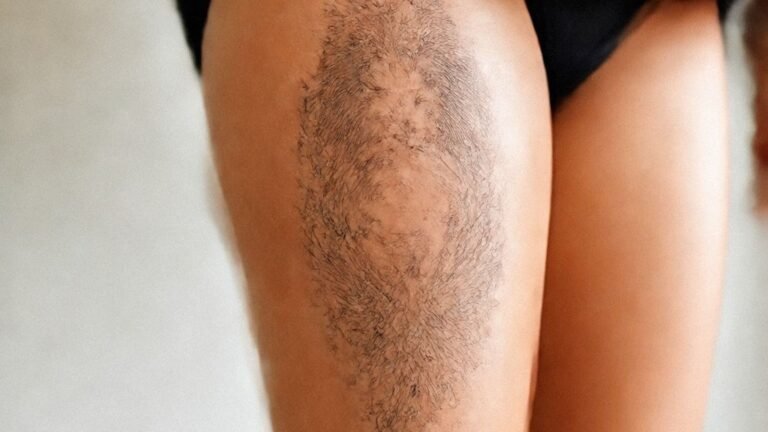 Easy Above Knee Tattoo Ideas That Heal Clean and Wear Well
