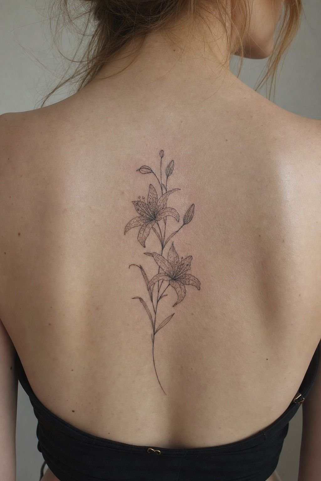 I Locked the Tiger Lily Tattoo Meaning First