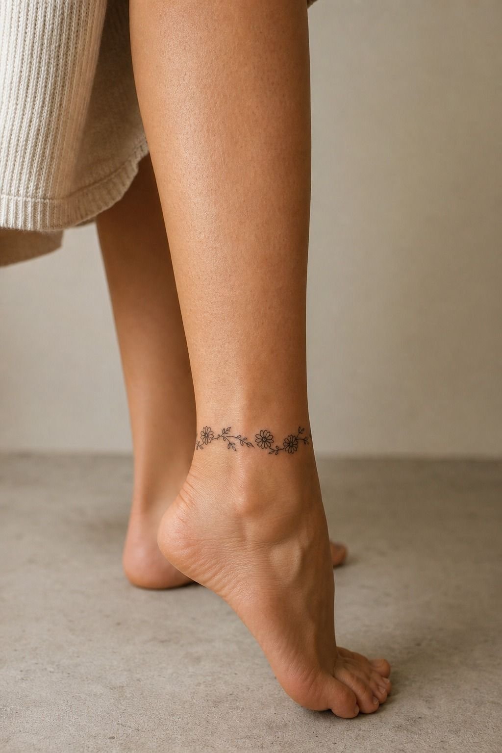 Keep Cute Daisies Above the Heel Bone