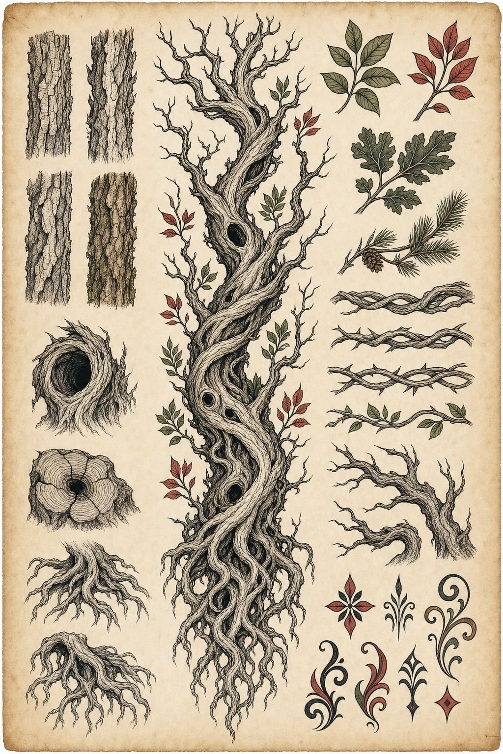 Plan a Forearm Sleeve Around a Twisted Trunk