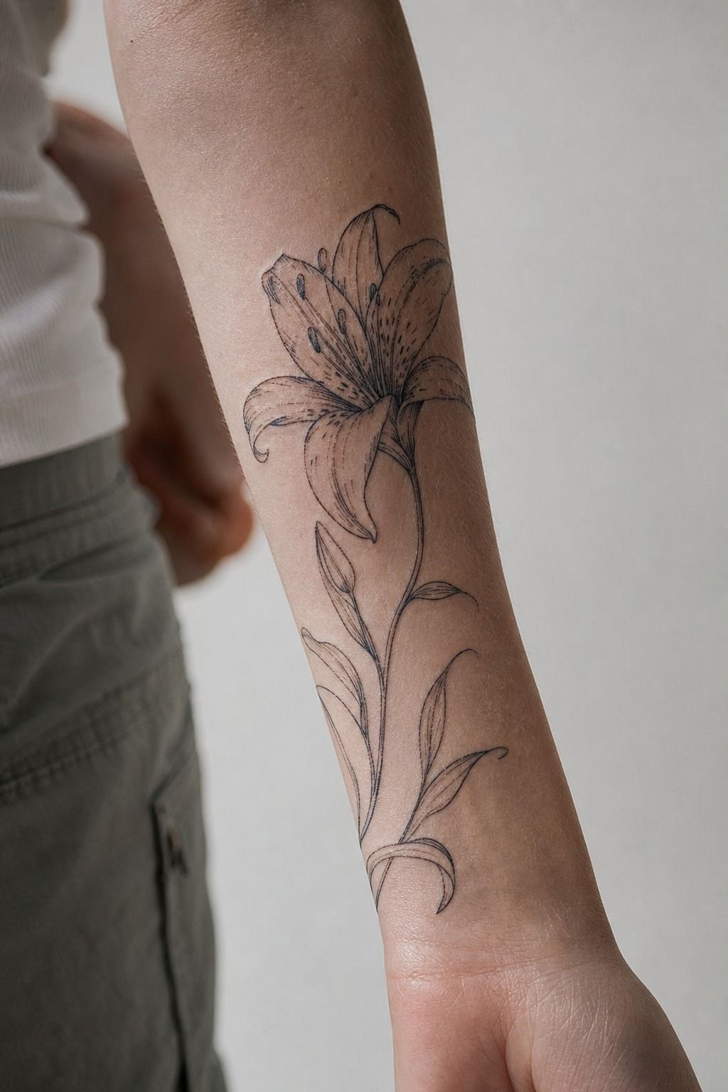 I Mapped the Forearm Flow With the Arm at Rest
