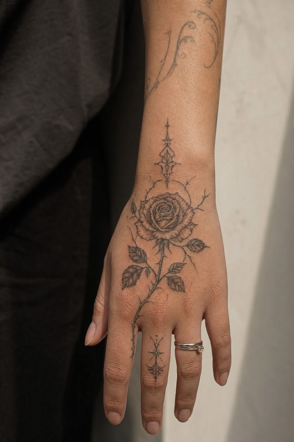 Are Gothic Rose Hand Tattoos Worth It?