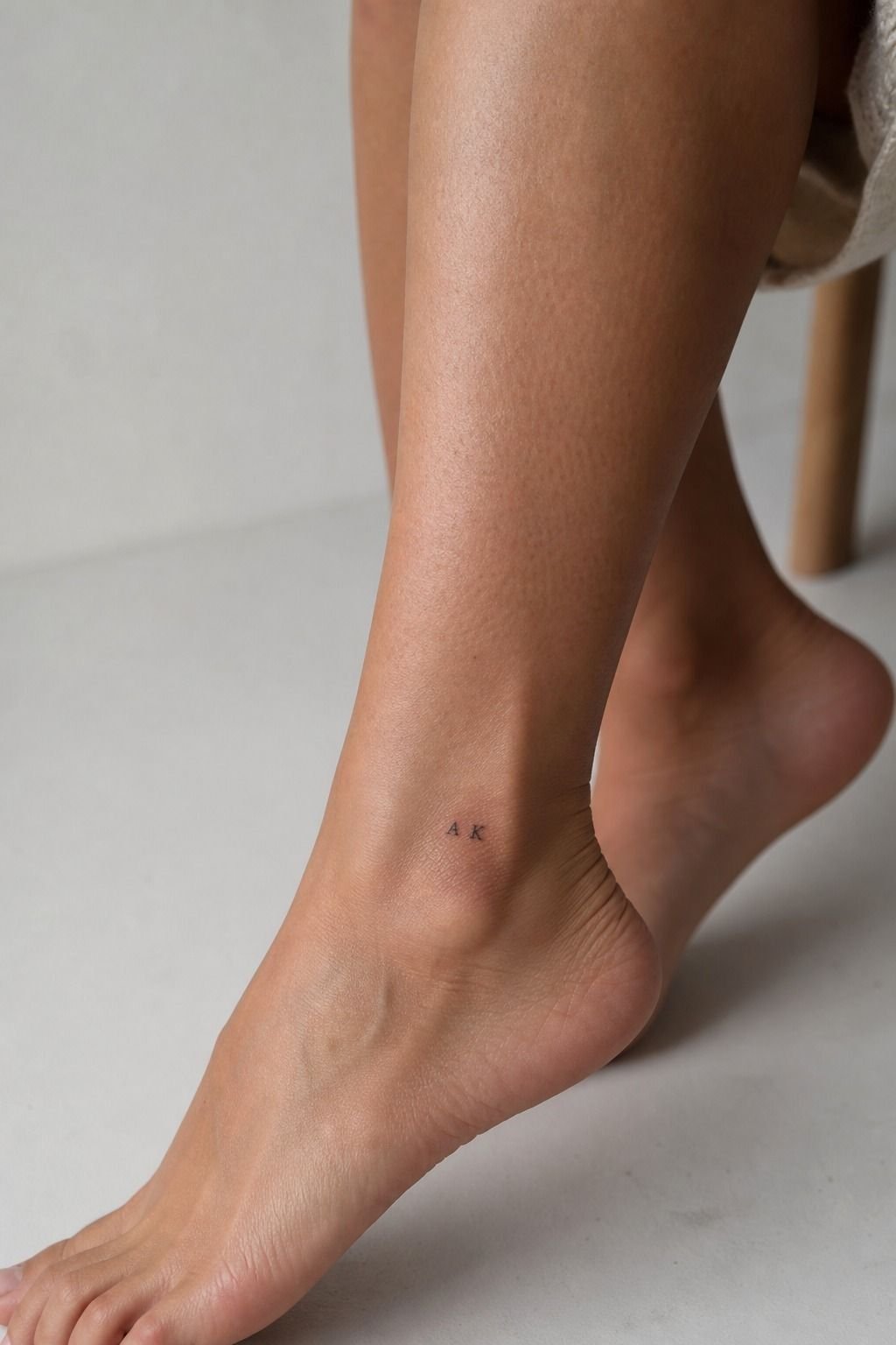 Keep Initials Beneath the Toes