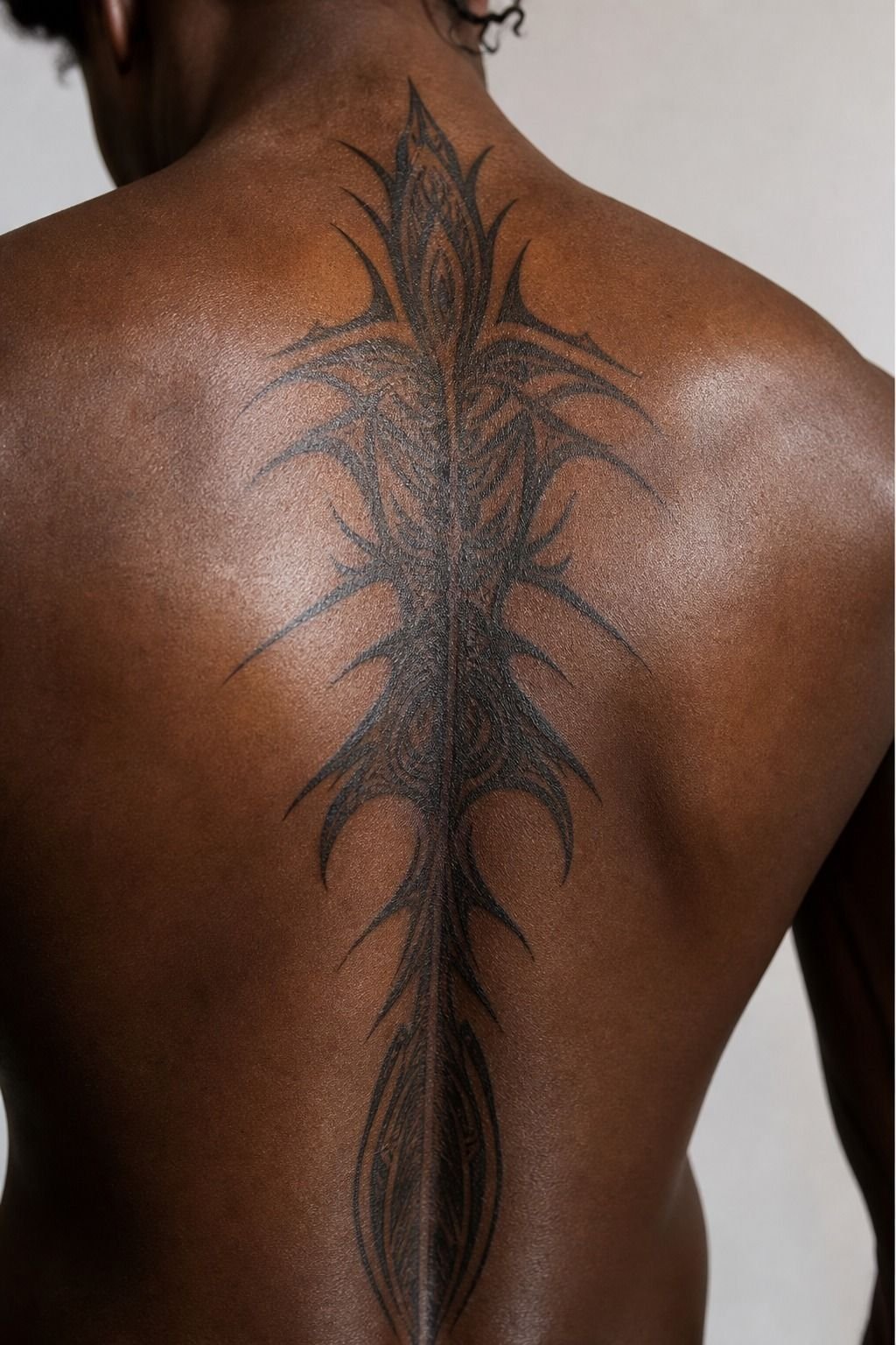 Plan Healing Around Solid Black