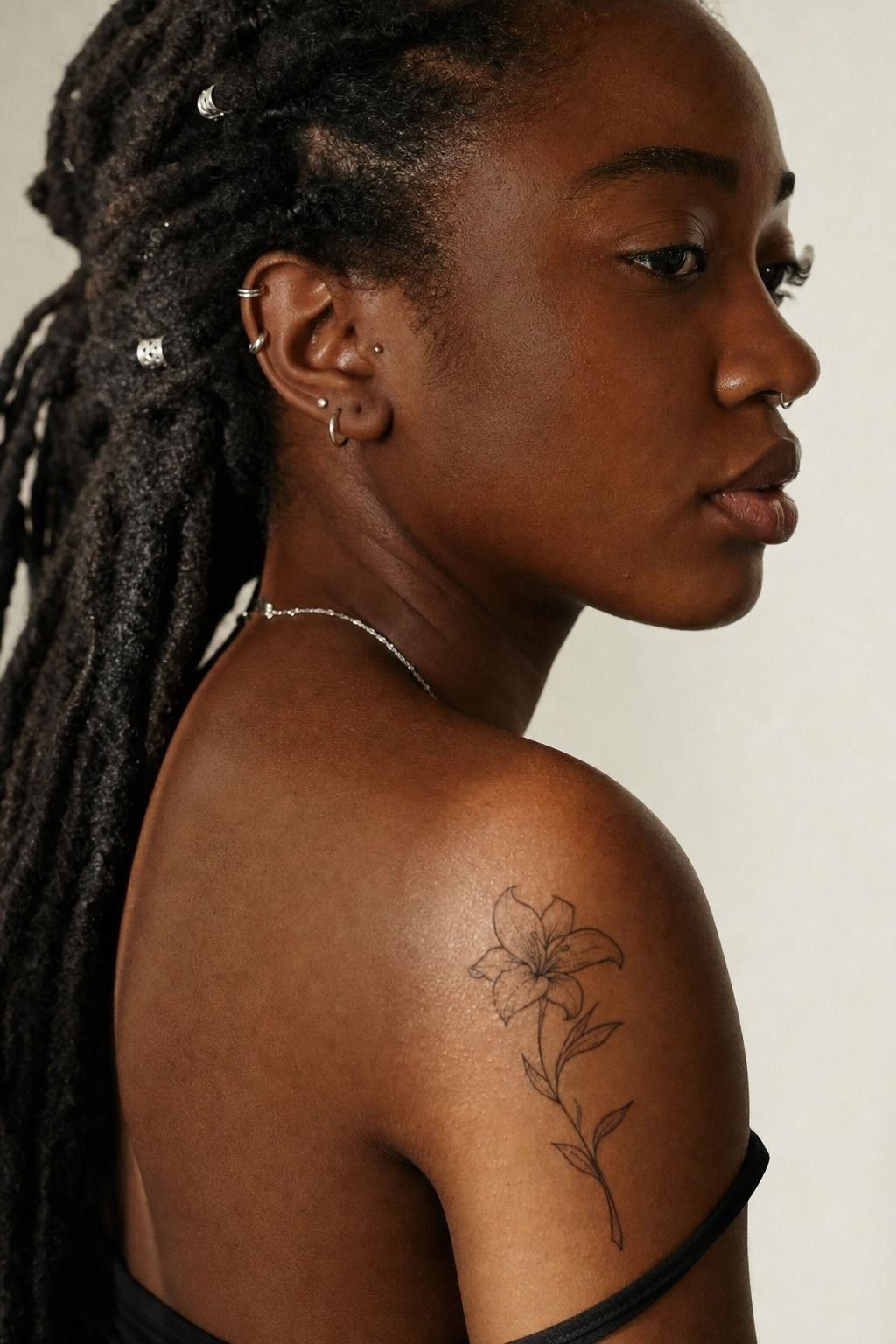 I Healed the Tiger Lily Tattoo Cleanly