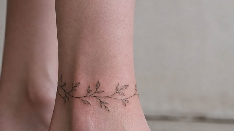 Easy Ankle Foot Tattoo Ideas That Heal Clean and Wear Well