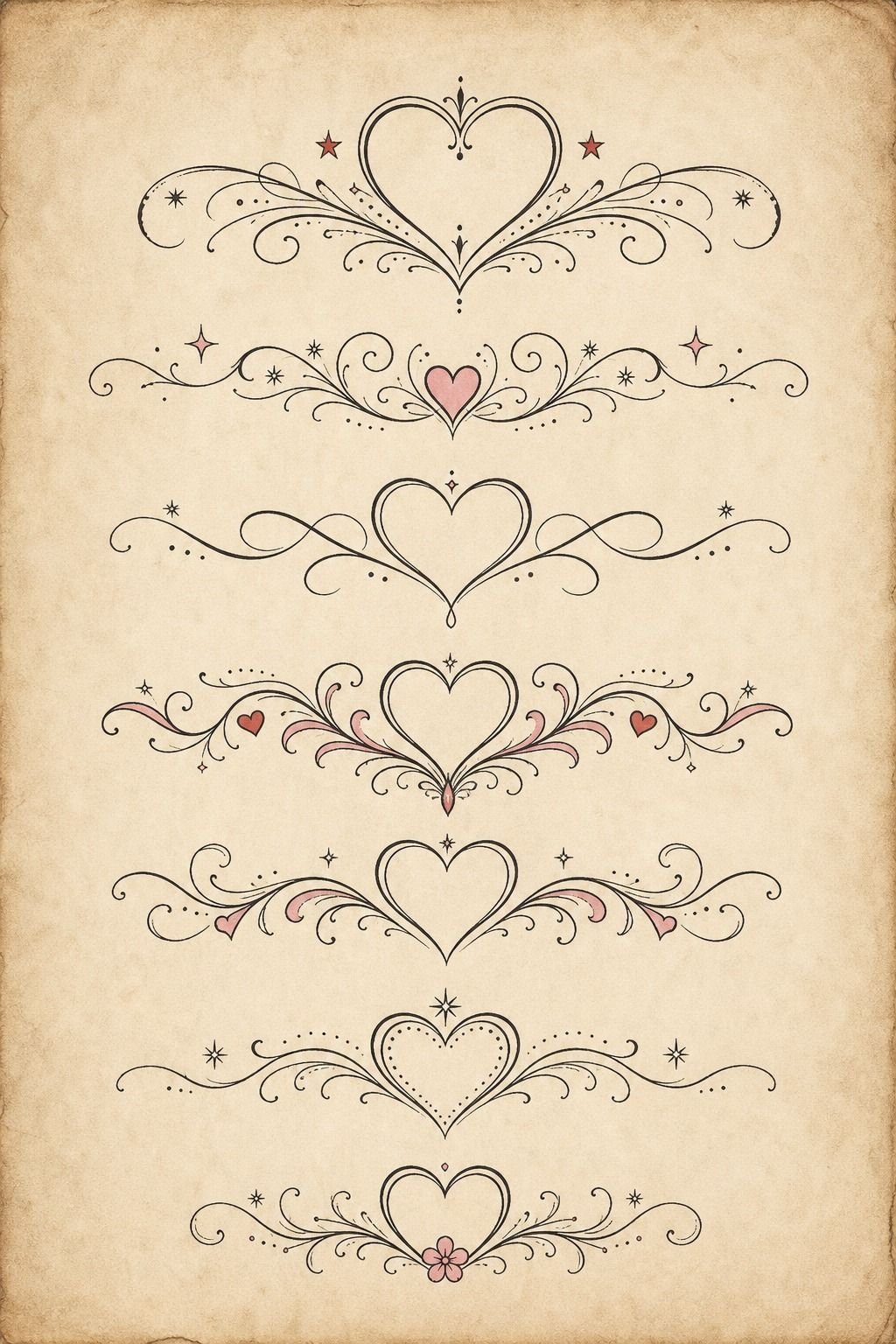 Cute Lower Back Heart Outline