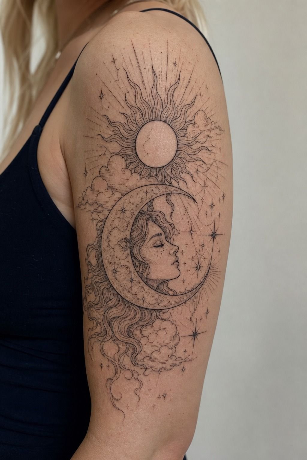How Should the Rays Wrap Curved Skin?