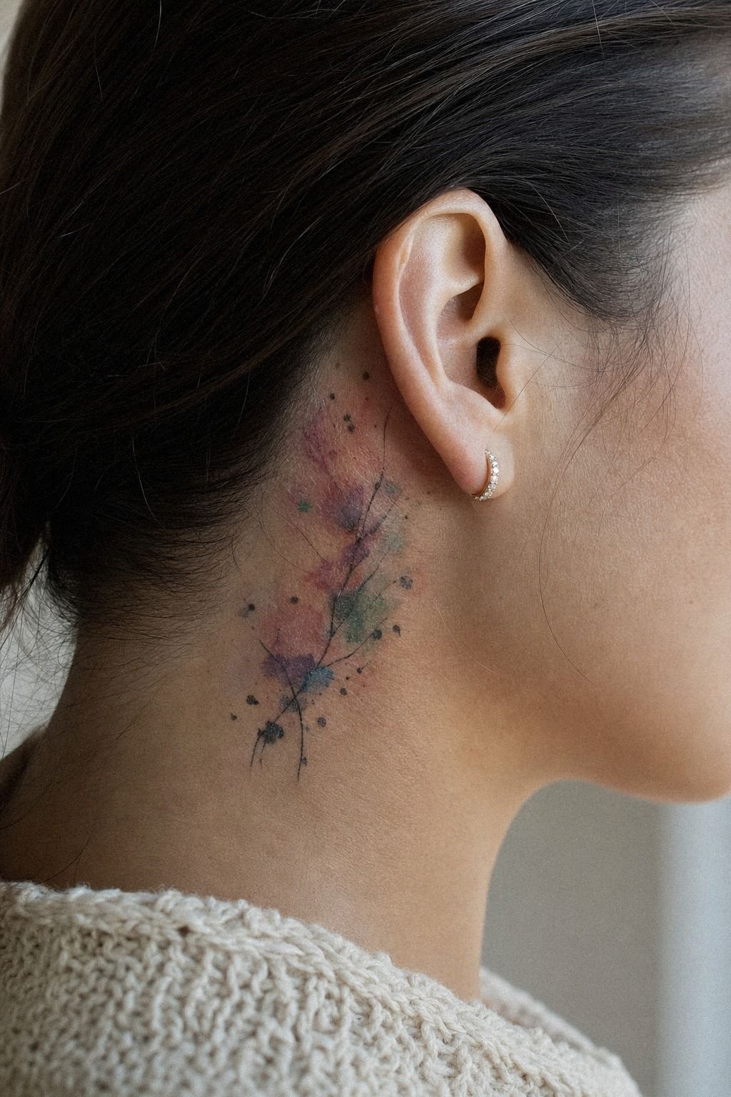 Watercolor Tattoo Design Book, But Keep It Anchored