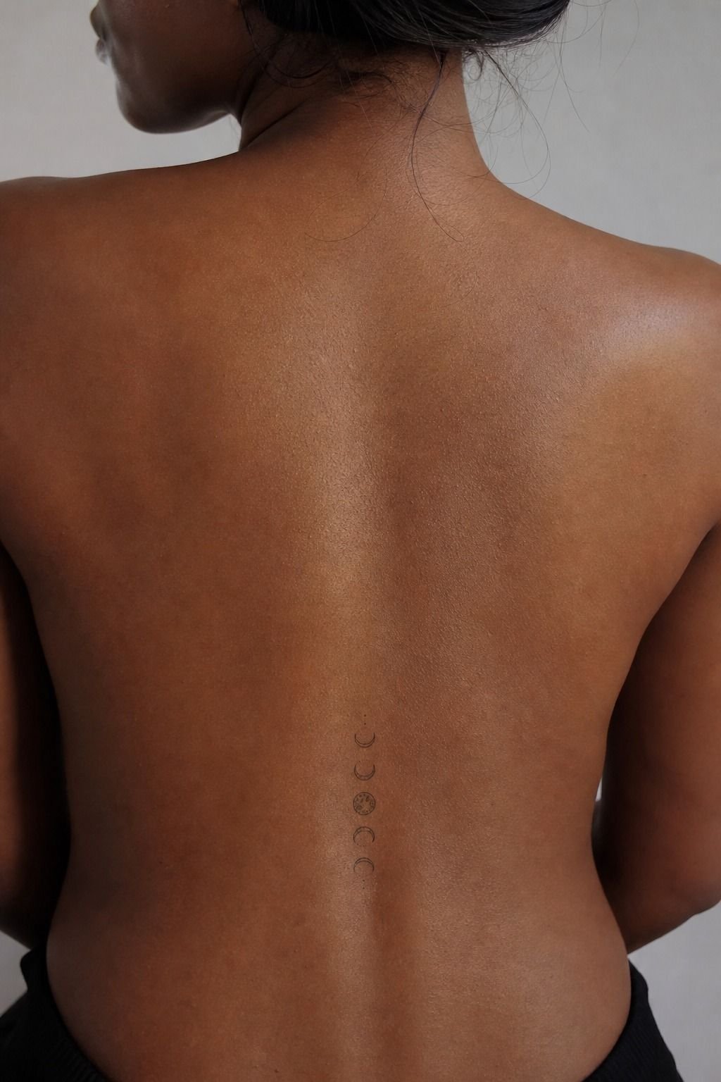 Tiny Lower Back Moon Phases