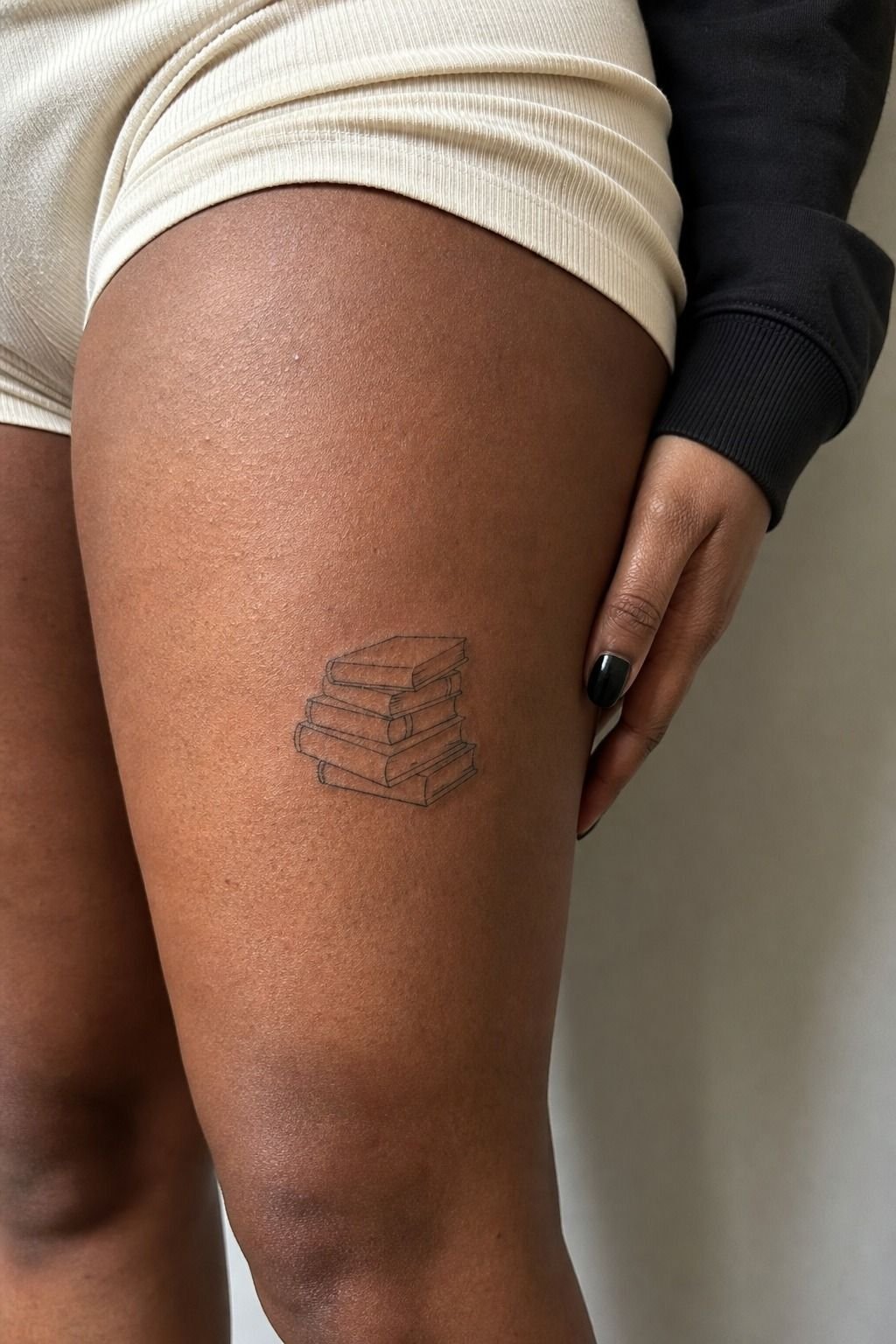 I Added A Minimal Book Stack